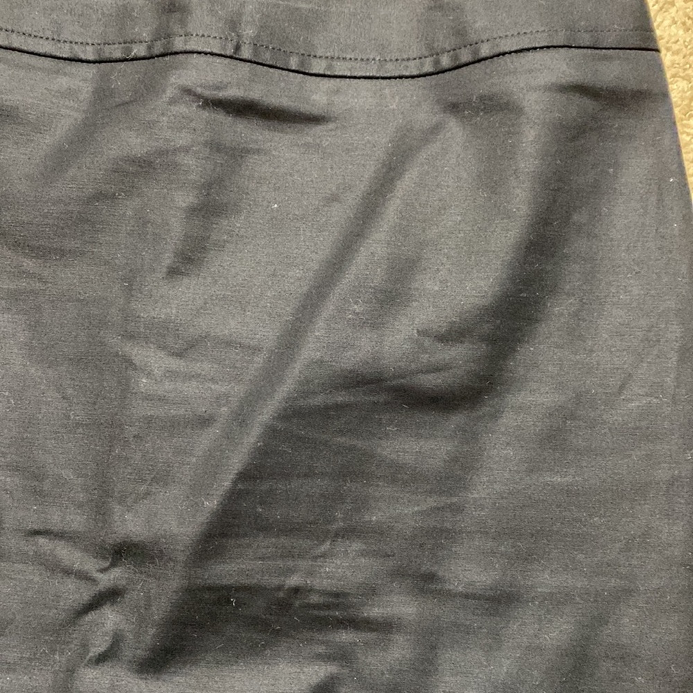 Banana Republic Black Professional Back Zipper Mini Skirt 2 - Picture 7 of 7